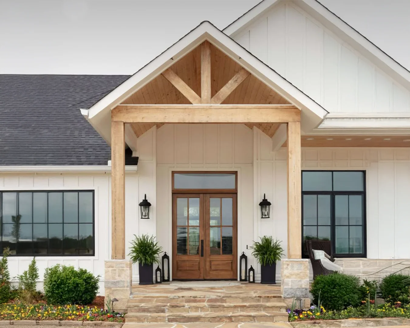 Sablage de poutre extérieur en bois par signature à Lisieux